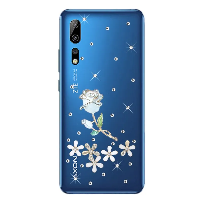 Шикарный чехол для телефона с кристаллами и стразами ZTE Axon 7 Nubia Z17 MINI S Z18 mini Z11 Z9 M2 Lite