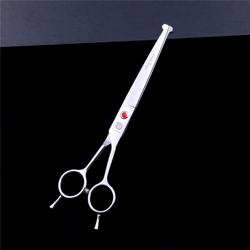7-дюймовые безопасные круглые наконечники-мелкие ножницы с микрозубцами для лица