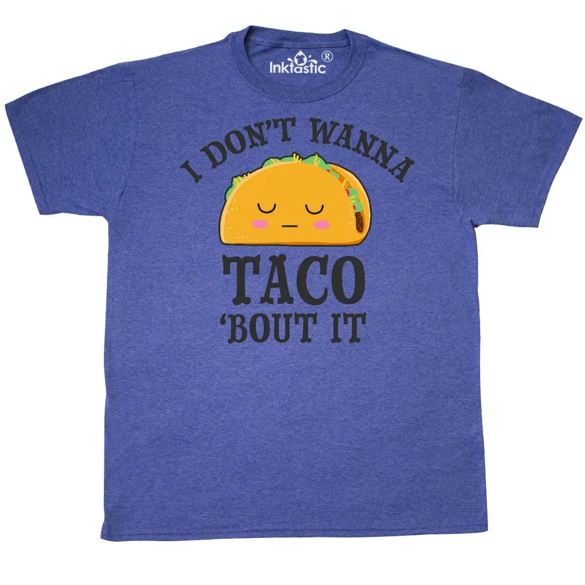 Забавная Мужская футболка Женская Новинка Dont Wanna Taco but It с Illustration t shirt|Мужские