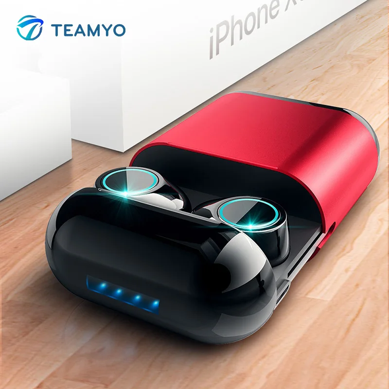 TEAMYO S7 Mini Bluetooth 5 0 наушники TWS беспроводные HiFi стерео гарнитура для Xiaomi Redmi iPhone