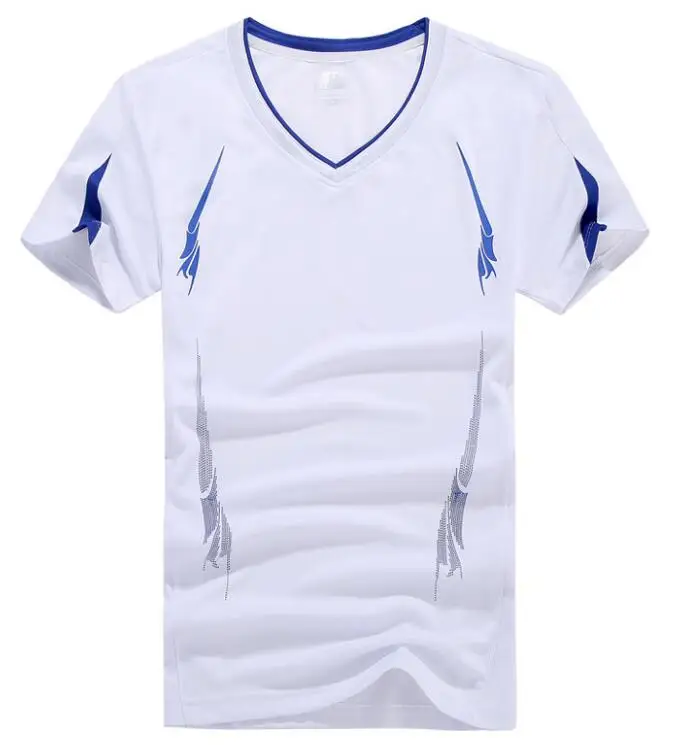 white t shirt Жутко и boror плюс размер M~ 6XL, 7XL, 8XL, 9XL Топы корректирующие и Футболки для девочек Рубашки для мальчиков Повседневная футболка Для мужчин быстросохнущие футболки спортивные костюм футболка Для мужчин костюмы - Цвет: white t shirt