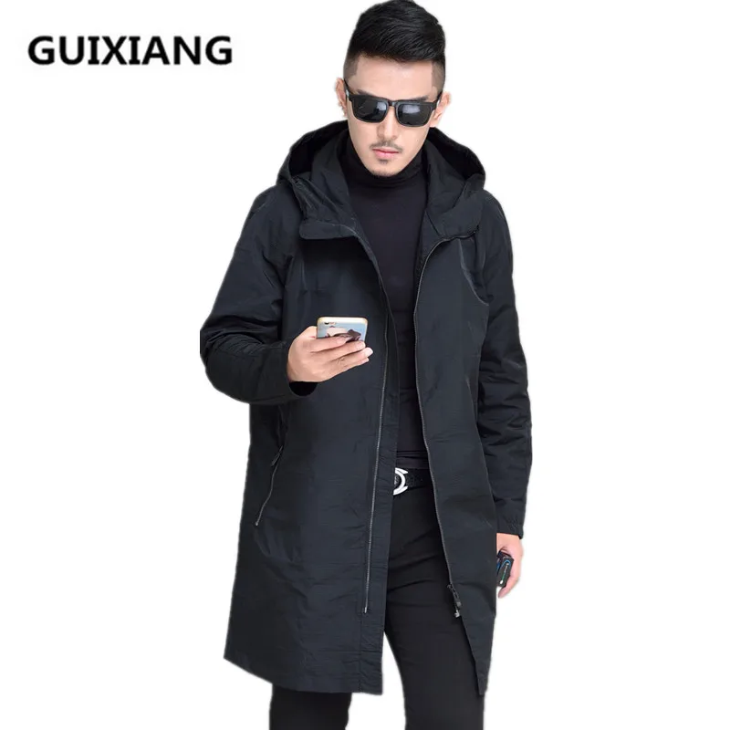 Бесплатная доставка осень 2017 зимняя куртка Мужская Повседневная модная с