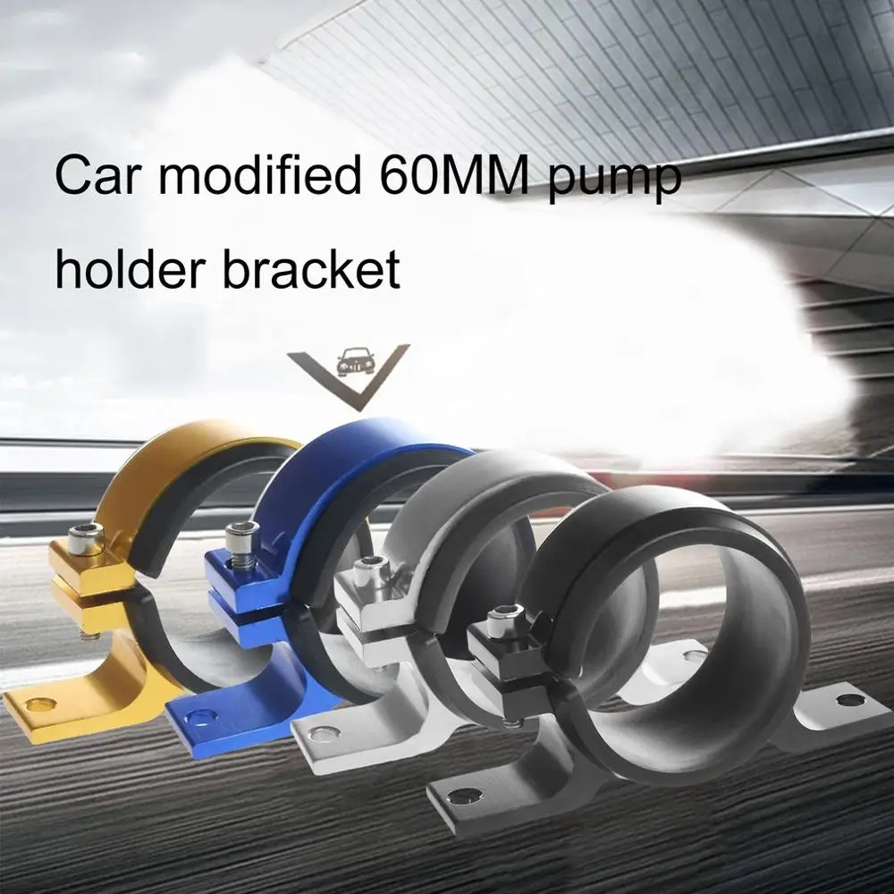 Монтажный кронштейн для топливного насоса алюминиевый сплав хомут фильтра 60 мм