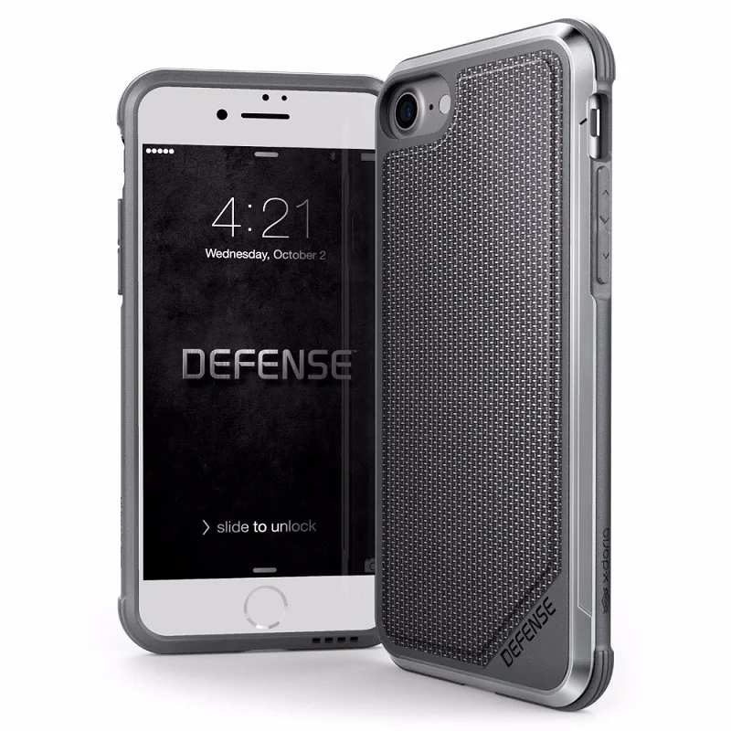 X-Doria чехол для телефона для iPhone 7 8 Plus Defense Lux военный класс падение протестированный защитный чехол для iPhone 7 8 Plus Coque
