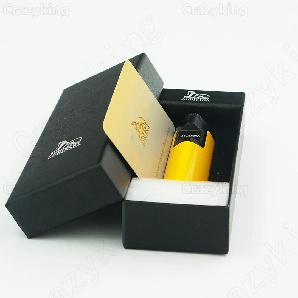 Новое поступление Lubinski High end металла Laser Touch Индукционная 3 факел Jet Flame