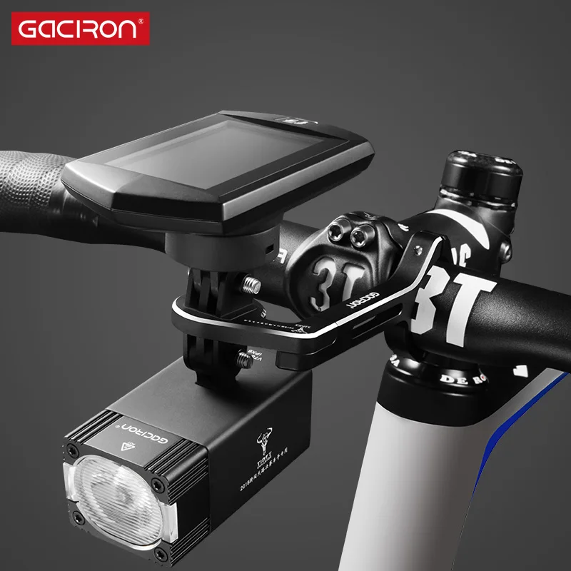 Интеллектуальный светильник Gaciron серии V7S 500 800 люмен для горного велосипеда Go Pro, перезаряжаемый велосипедный светильник IPX6 для гонок