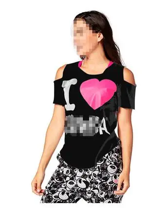 XS/размеры s и m/L/XL/XXL новинка Женская танцевальная одежда футболка черная T046 T053