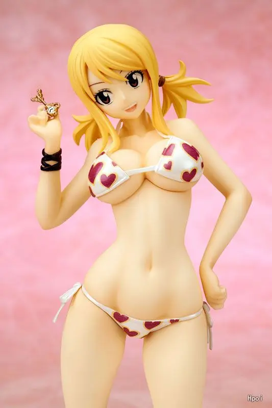 Сексуальный взрослый Сказочный хвост Lucy Heartfilia бикини фигурка игрушки Коллекционная кукла игрушка 24 см