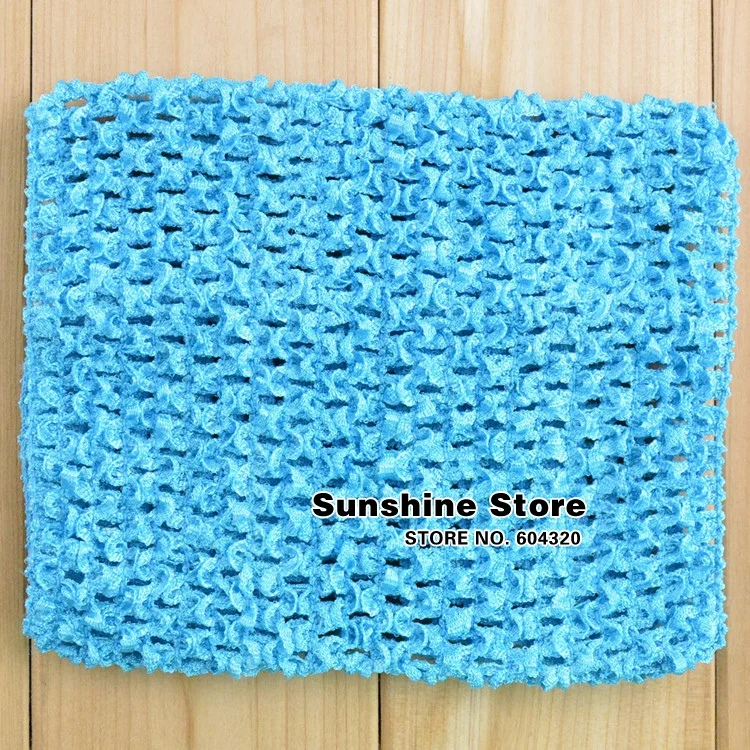 Эластичное вязаное крючком превосходные повязки на голову для юбки пачки и топы