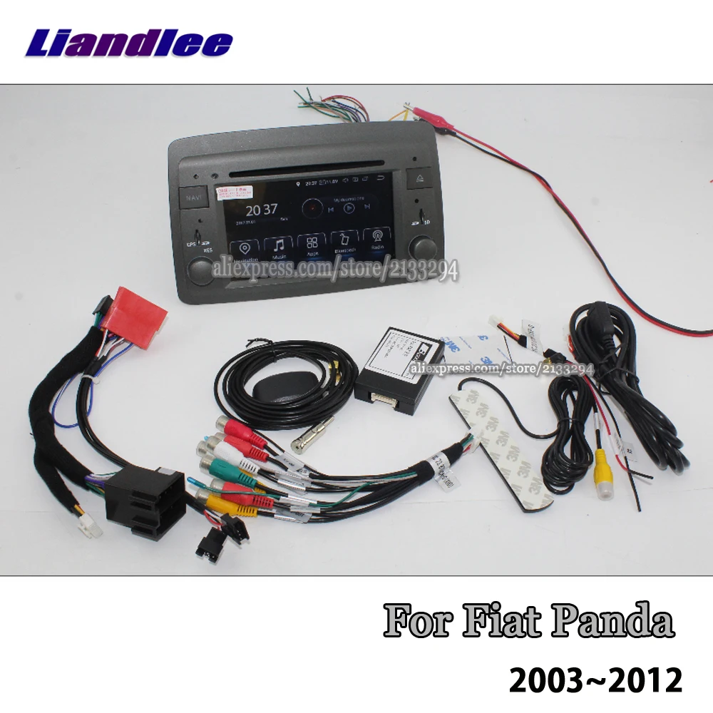 Liandlee 6,2 дюймов Android 8,0 для Fiat Panda 2003~ 2012 стерео видео Wifi dvd-плеер Carplay карта gps Navi навигация Мультимедиа