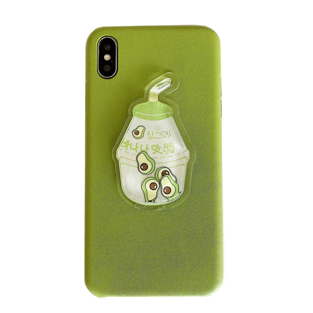 3D кавайный японский Одноцветный чехол для телефона iPhone 7 Puls 6 6S 8 X Xsmax Xr Xs Чехлы