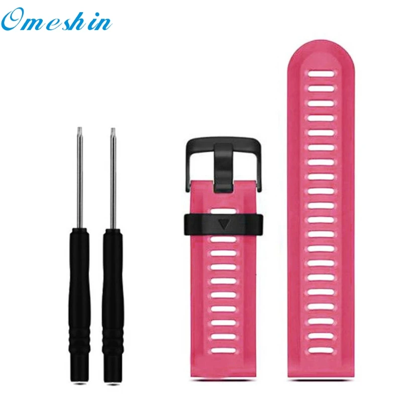 OMESHIN Factory Price Soft Silicone Strap Replacement Watch Band With Tools For Garmin Fenix 3 HR June23 Drop Shipping | Электроника