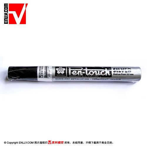 

Japanese cherry blossom silver Pen - Touch oily markers (2.0 / SILVE)