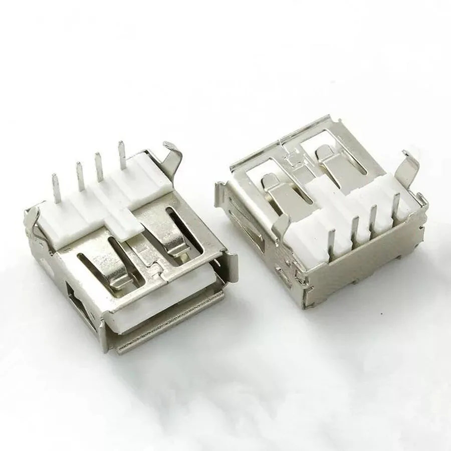 EClyxun 2/5/10 шт. USB 3. 0 4 контактный гнездовой разъем типа A 2 фута 90 градусов передача