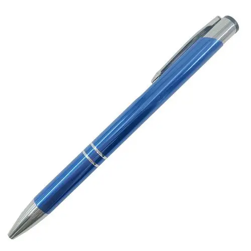 Blue 10 шт Персонализированные Выгравированные Металлические Шариковые Ручки Персонализированные Свадебные сувениры Свадебный подарок для шоу индивидуальный рекламный подарок - Цвет: Blue