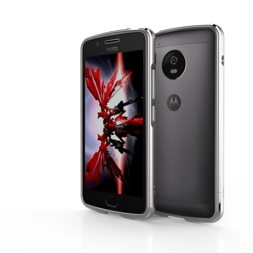 Чехол-бампер для Motorola MOTO G5 G 5 алюминиевый корпус с металлической рамкой XT1685 XT1672
