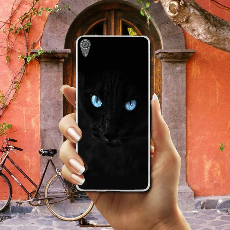 Мягкий силиконовый чехол для мобильного телефона Sony Xperia XA XZ Z Z1 Z2 Z3 Z4 Z5 Compact E3 E5 T3 M2 M4