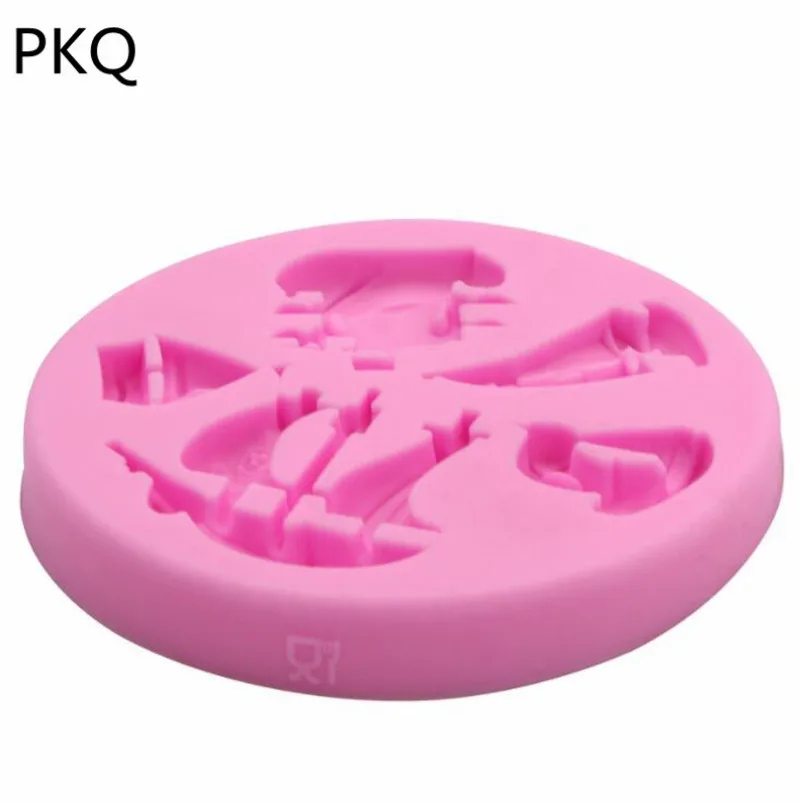 Силиконовая форма парусника для выпечки торта инструменты украшения шоколадная