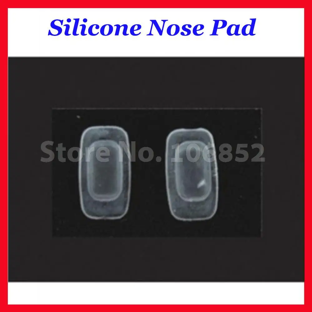 500pieces=250pairs G type silicone nose pads push-in type size 10.5mm 14mm glasses accessories