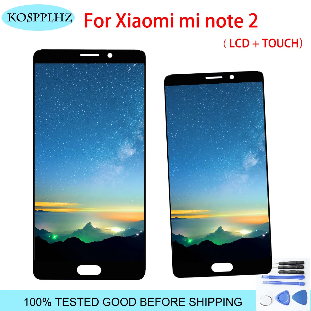 ЖК-дисплей 5 7 дюйма для Xiaomi Mi Note 2 сенсорный экран с дигитайзером в сборе Note2 1920x1080