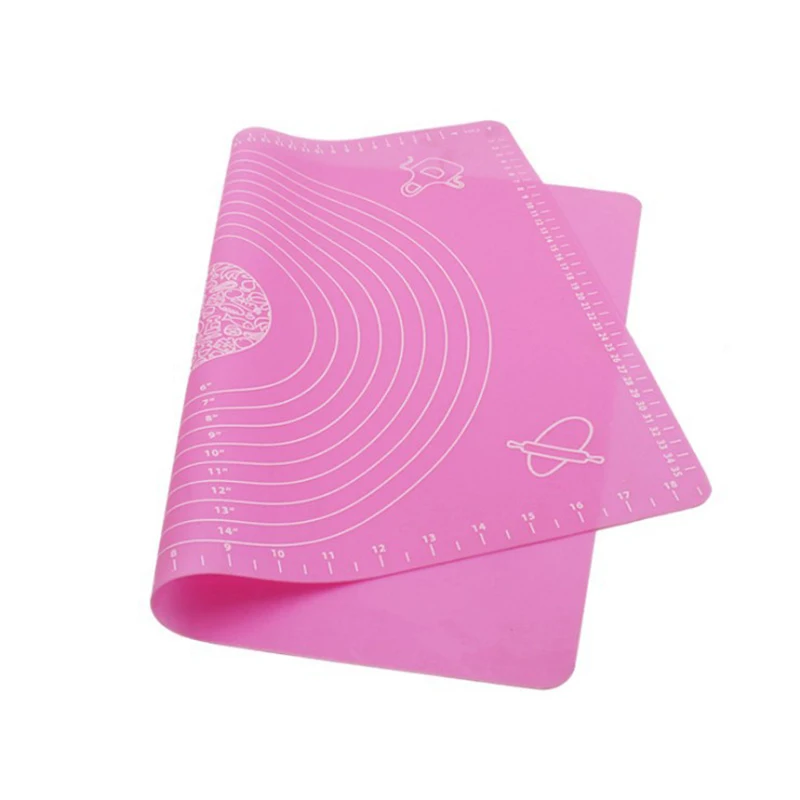 

Non Stick Silicone Baking Cake Dough Fondant Rolling Pad Table Kneading Mats
