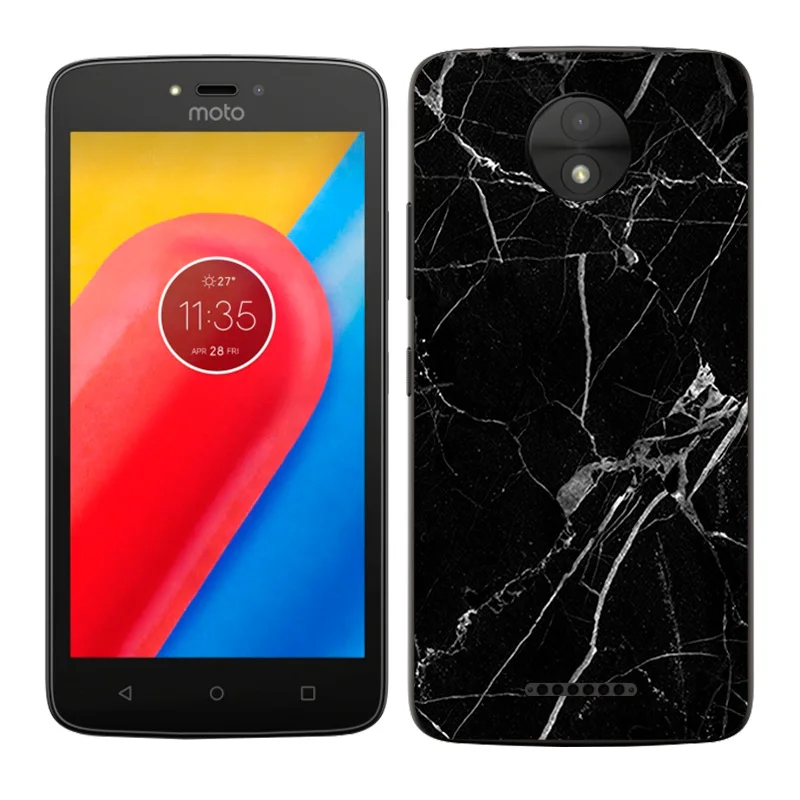 15 Чехол для Motorola Moto C Plus 5," Мягкий силиконовый чехол для телефона с изображением пейзажа для Moto C Plus XT1723 XT1724 - Цвет: 15
