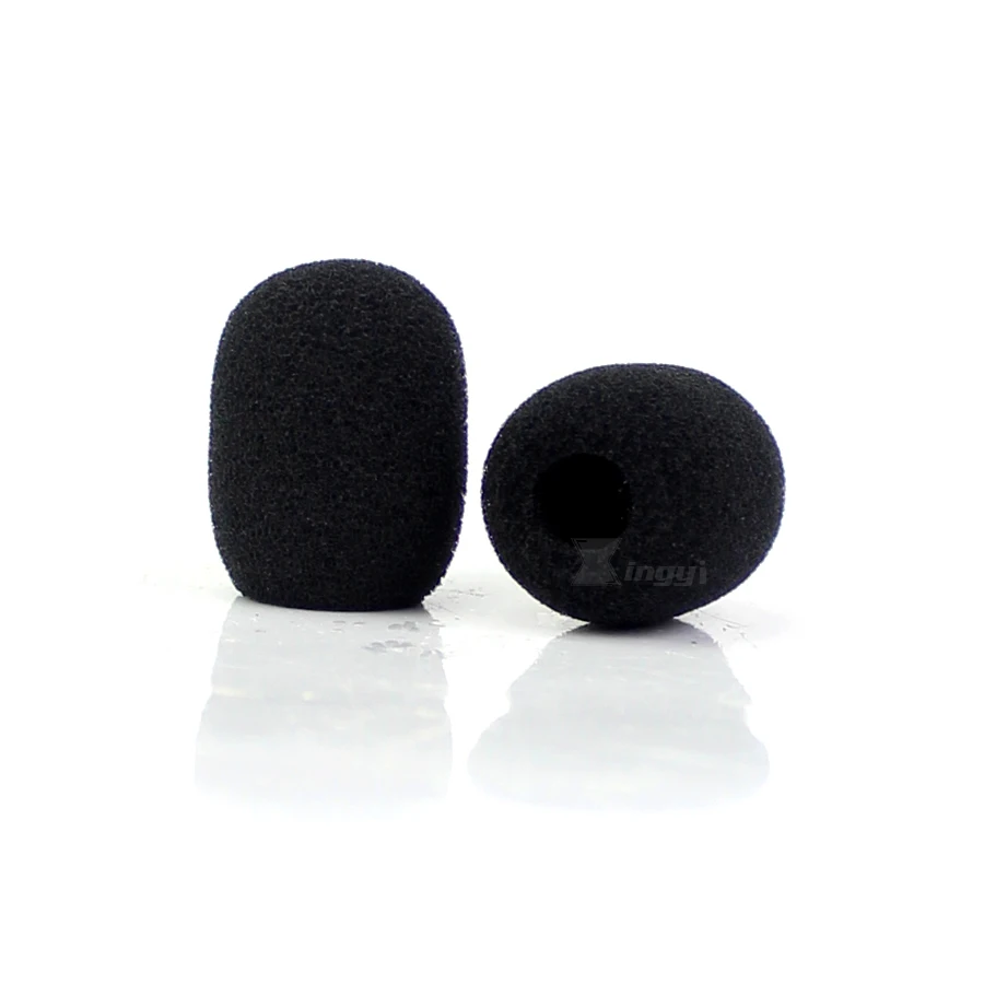 10pcs Mini Lavalier Microphone Sponge Filter Acoustic Foam Headset Capsula Mic Windshield Cover For Audio Technica BP892 BP896 images - 6