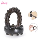 Стимулятор пениса без вибрации для задержки эякуляции мужское устройство верности двойные мужские кольца для секса Эротические аксессуары