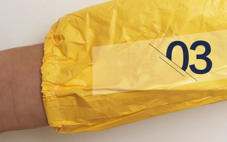 DuPont C Type 3 High Concentration Chemical Protective Clothing Strong Acid Alkali Pesticide Paint Toxic Dust Safety Work Suit