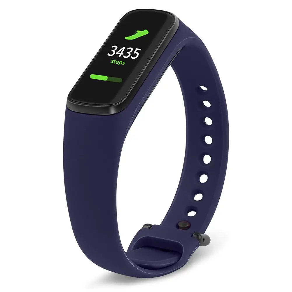 Blue Силиконовый ремешок для часов, сменный спортивный ремешок для samsung Galaxy Fit-e/R375, сменный ремешок - Цвет ремешка: Blue