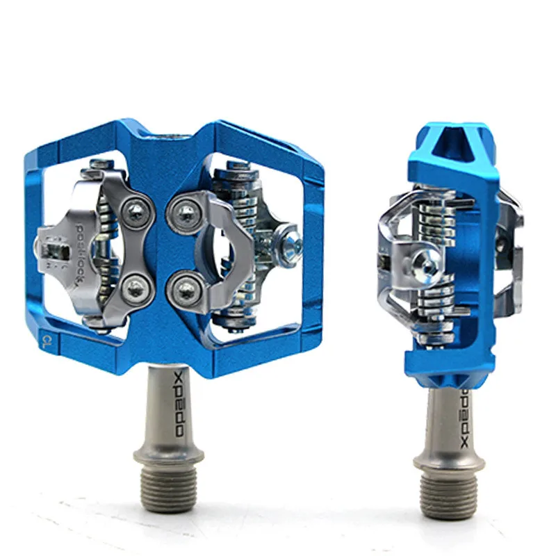Blue Xpedo BALDWIN XMF09AC MTB Велоспорт Горный велосипед сверхлегкие педали 6061 CNC алюминий 3 катридж подшипник наивысшего качества велосипедные педали - Цвет: Blue