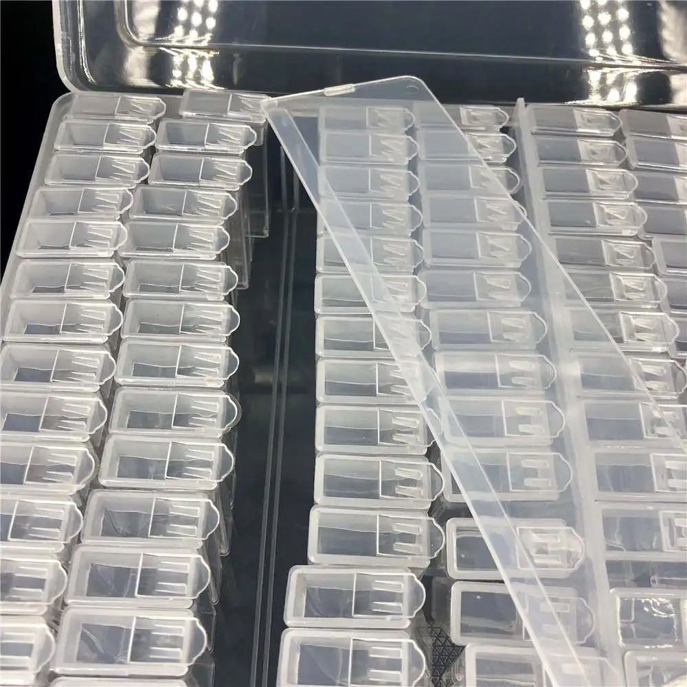 84 шт. коробки алмазные аксессуары для рисования коробка хранения инструментов