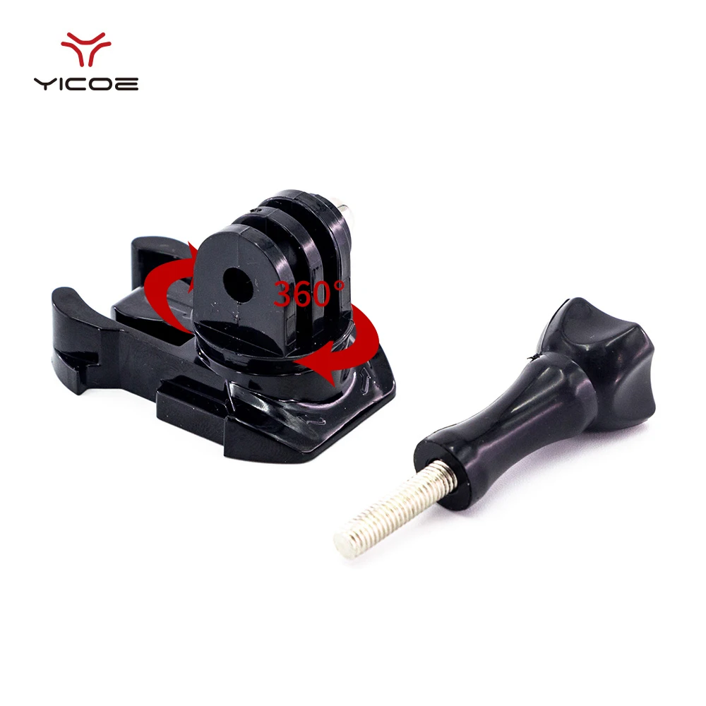 Крепление для штатива с винтом Поворотная на 360 градусов быстрая Пряжка Gopro Hero 5 4 3
