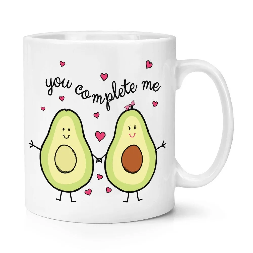 Авокадо You Complete Me кружки пиво кофе керамические чайные чашки новинка друг подарок