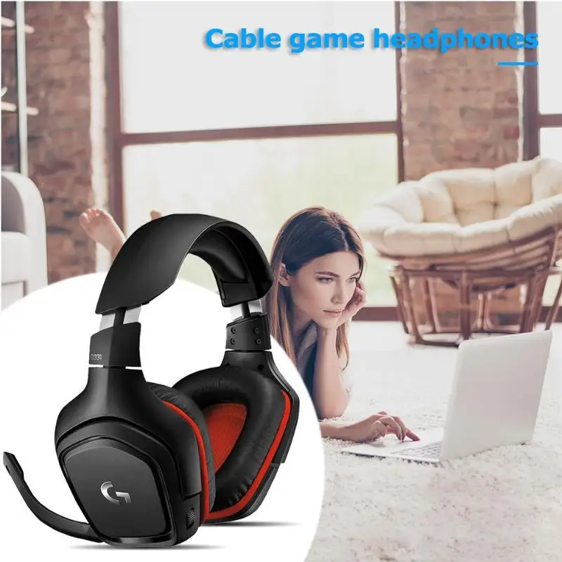 Logitech G331 3,5 мм Проводная гарнитура стерео наушники-вкладыши Наушники с микрофоном