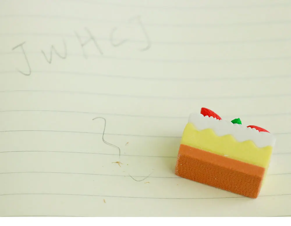 1 шт. новинка мультфильм fcake моделирование ластик кавайные канцелярские школьные офисные принадлежности коррекции поставки детская игрушка подарок