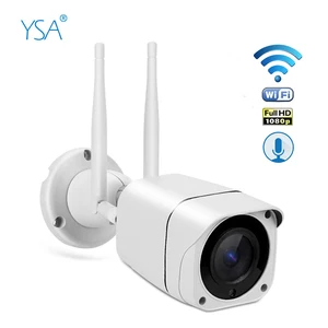 1080P HD Wireless Home Security Camera Outdoor Waterproof Bullet WiFi IP Camera IMX307 IR Night Vision Surveillance Cam