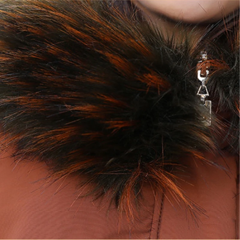 Новинка Зима 2018 модная женская одежда хлопковое пальто большого размера с