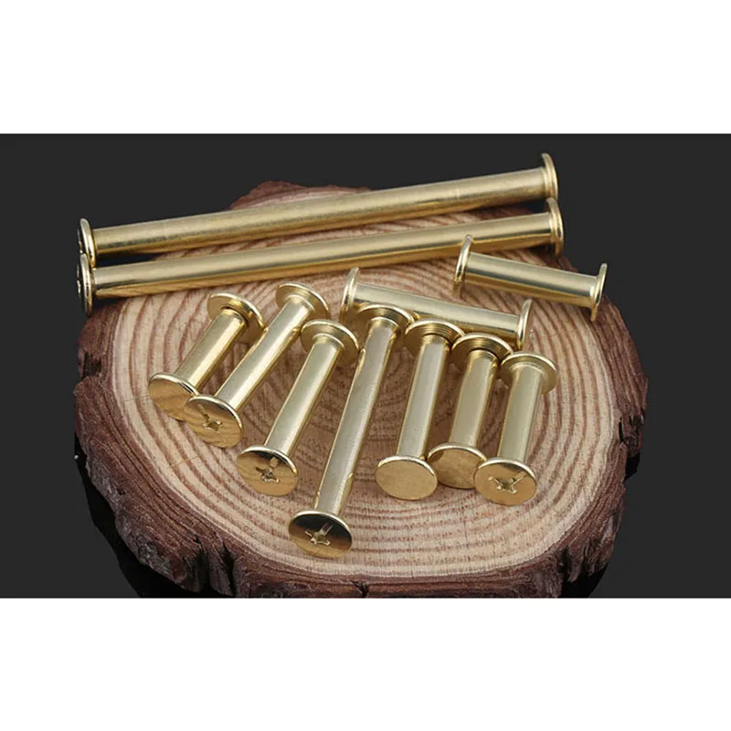 M5 медные заклепки/фото альбом переплет винт/книга гвоздь/книга док-винт 6-80 20 шт |