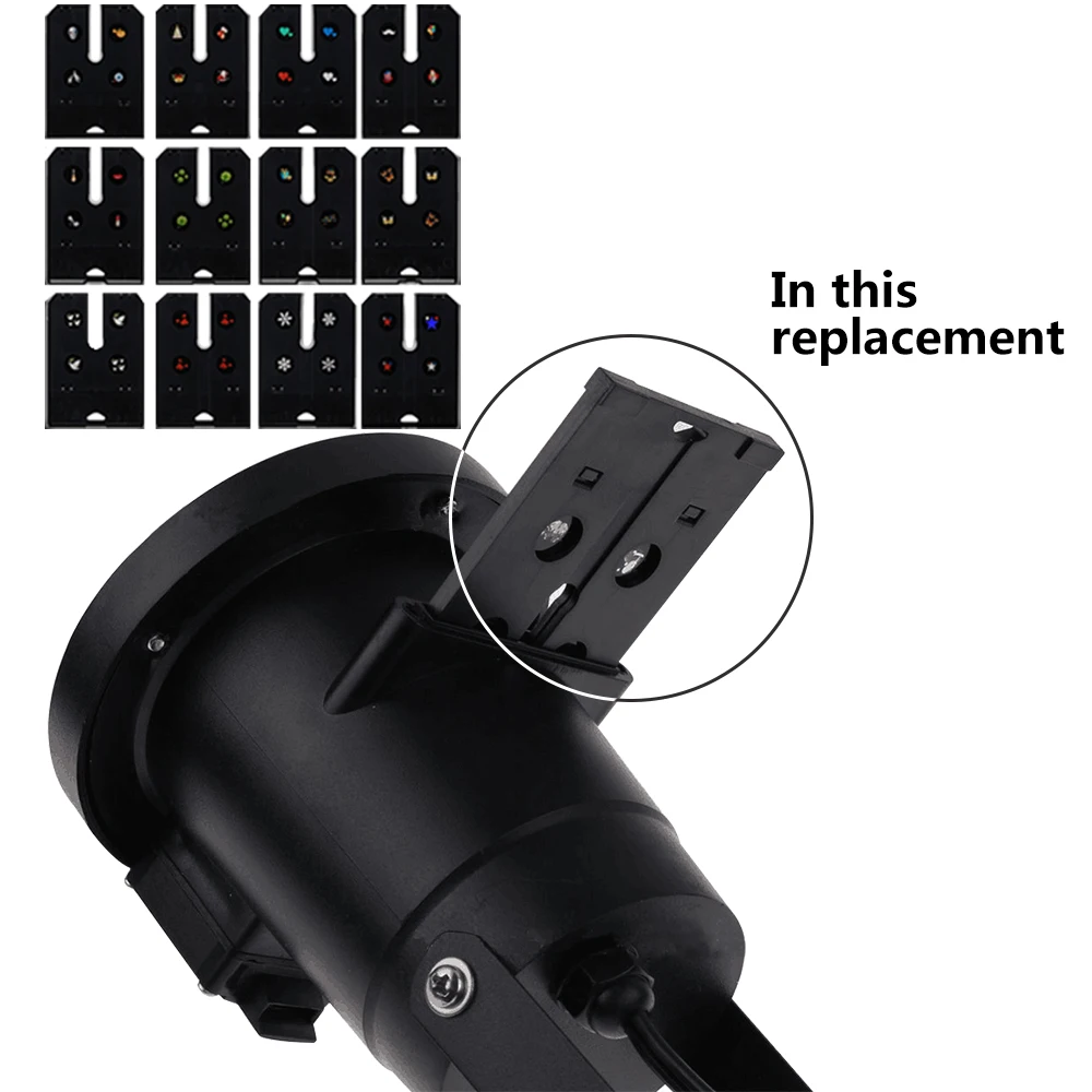 Mumeng Снег Лазерный свет Пейзаж Pattern Украшение Праздника Лампы Проектора IP65 Сад