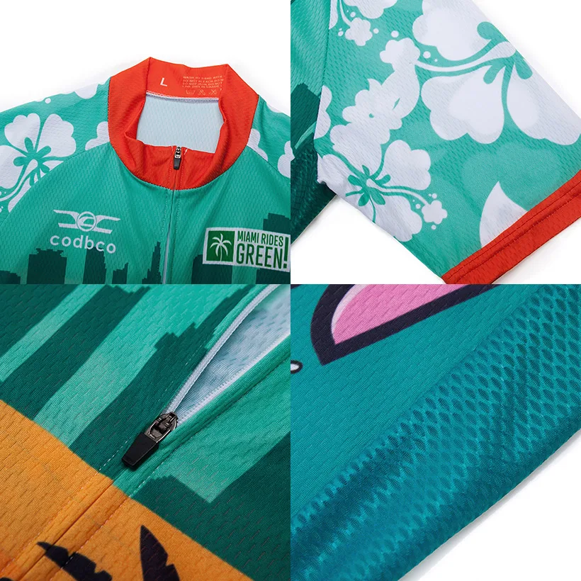 Майка мужская для езды на велосипеде Майами униформа горных велосипедов |