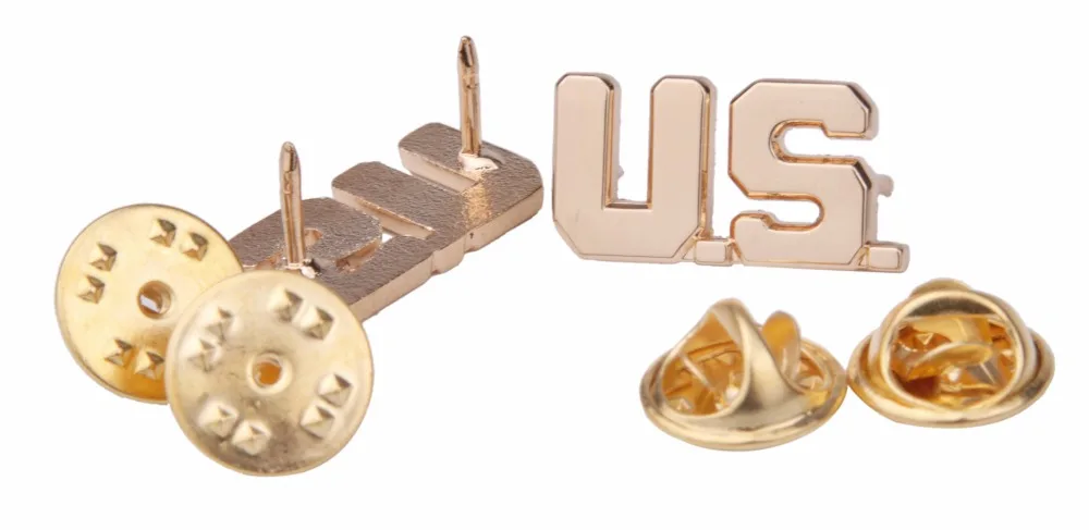 Пара военного офицера США Второй мировой войны ошейник эмблема| |