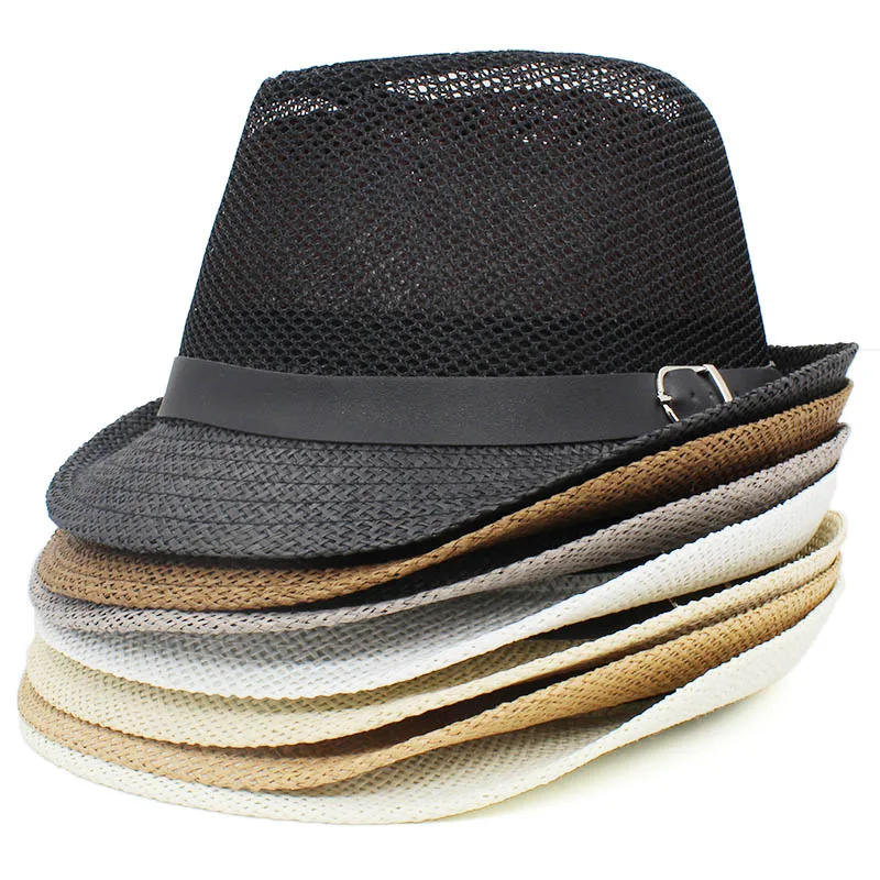 Шляпа фетровая для мужчин и женщин Панама ажурная взрослых реквизит фотосъемки
