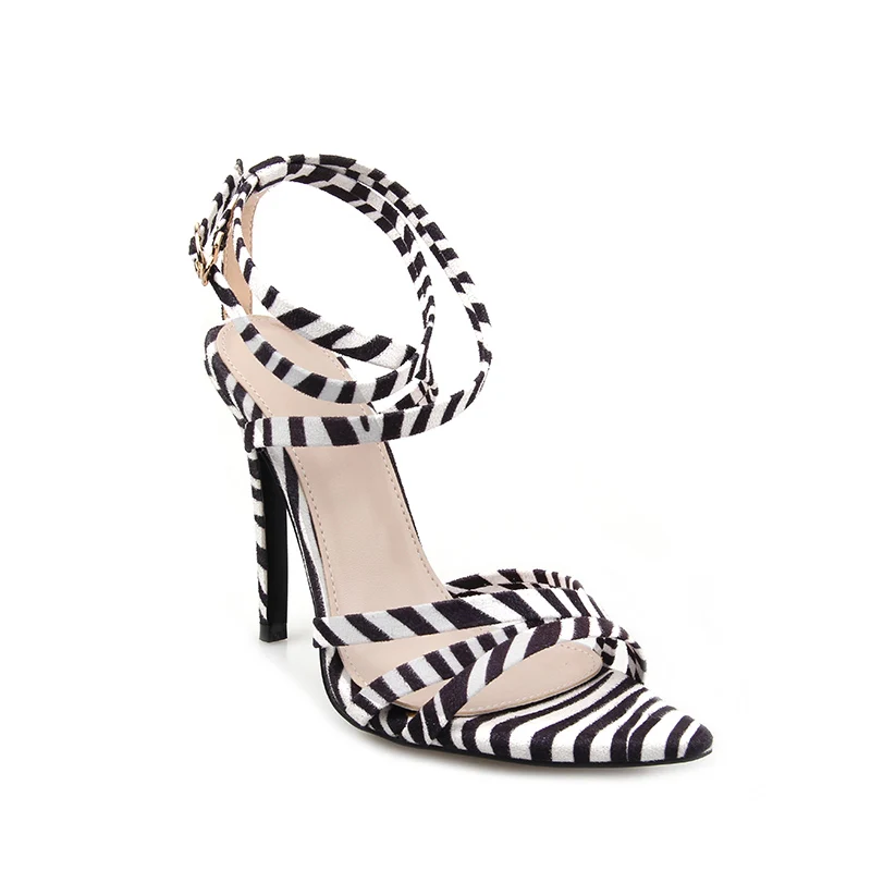 Perixir/женские босоножки Брендовые пикантные женские туфли из флока на высоком