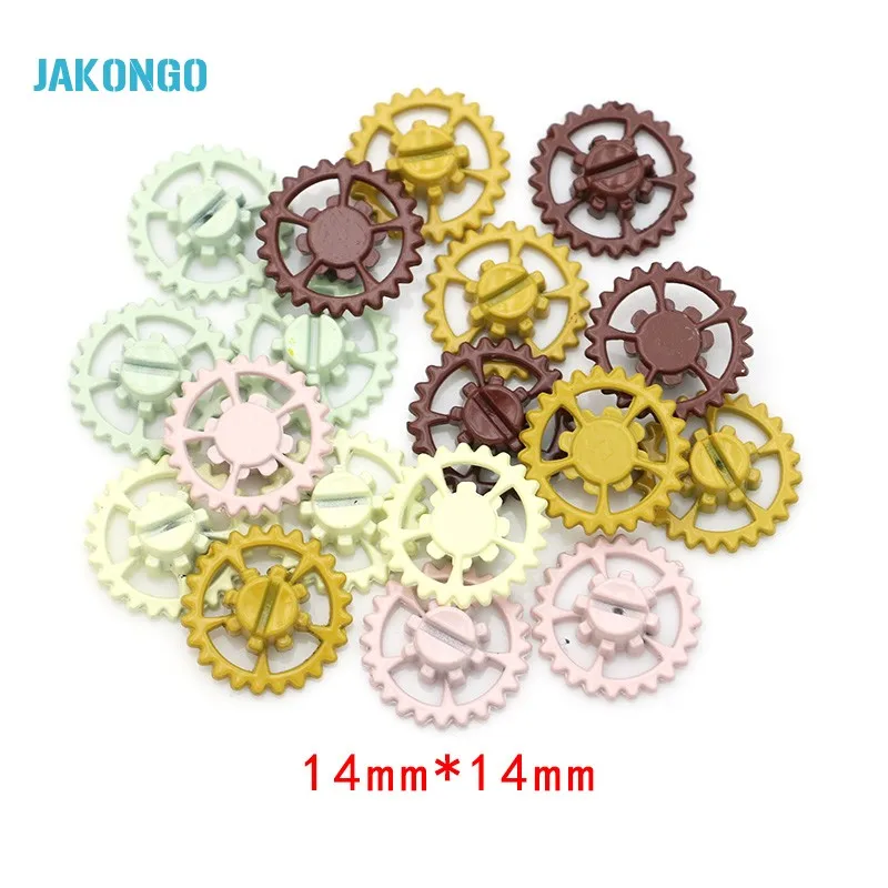 JAKONGO Смешанная живопись Punk Gear Charms для самостоятельного изготовления ювелирных