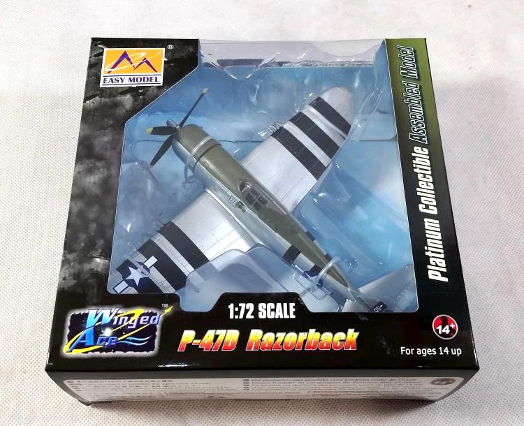 1: 72 модель армии США P47D молния истребитель в Второй мировой войне Трубач модель 36421 Коллекция Модель