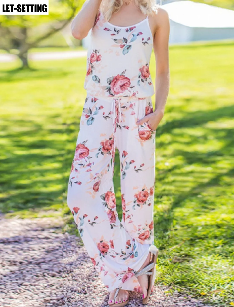 

new fashion spring summer women sling print loose piece trousers S-XL,white,red,black,khaki,blue