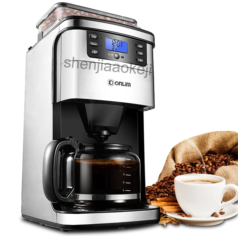 Коммерческие автоматическая кофемашина KF800 бытовой шлифовальные bean кафе
