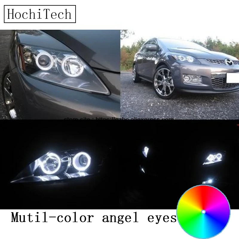 HochiTech для mazda CX 7 2006 2012 автомобильный Стайлинг RGB светодиодный демон ангельские