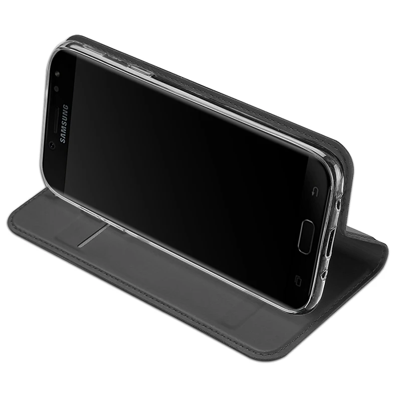 DUX DUCIS кожа книжка чехол на Samsung Galaxy J5 2017 подставка флип самсунг j5 J530 защитный чехлы